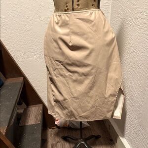 SHEIN Beige Pencil Skirt